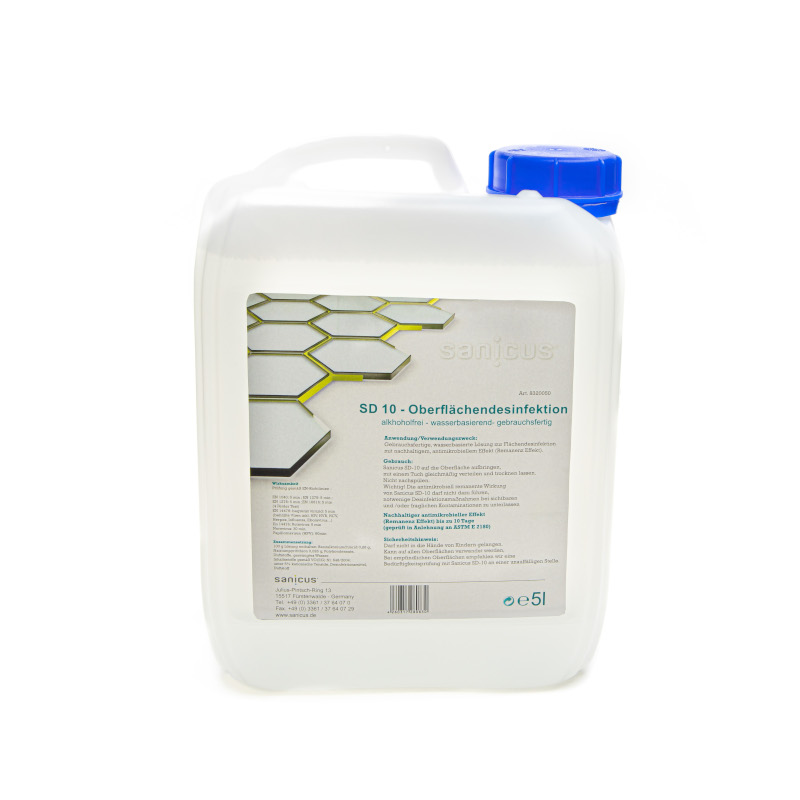 8320050 - SD10 Oberflächendesinfektion 5 Liter