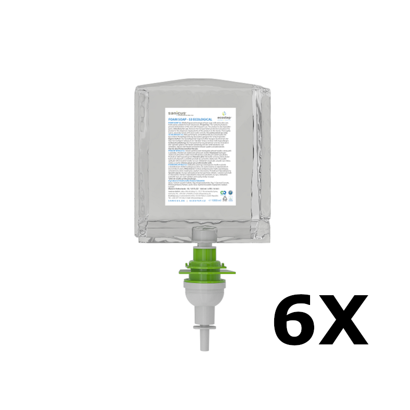 8831060 - S3 Schaumseife Sanicus ( 6 x 1.000 ml )