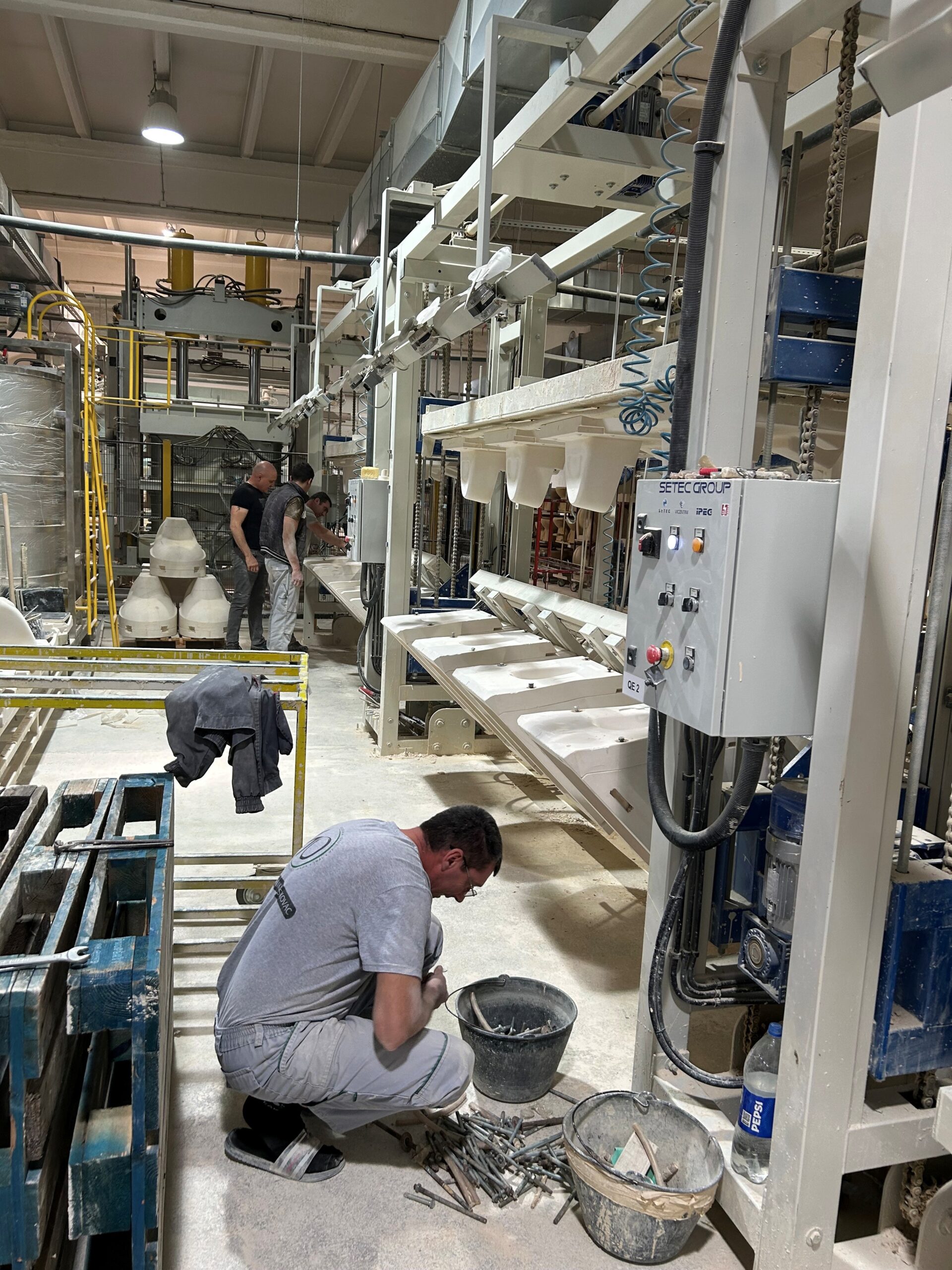 Produktion Modell P1.1 und P10